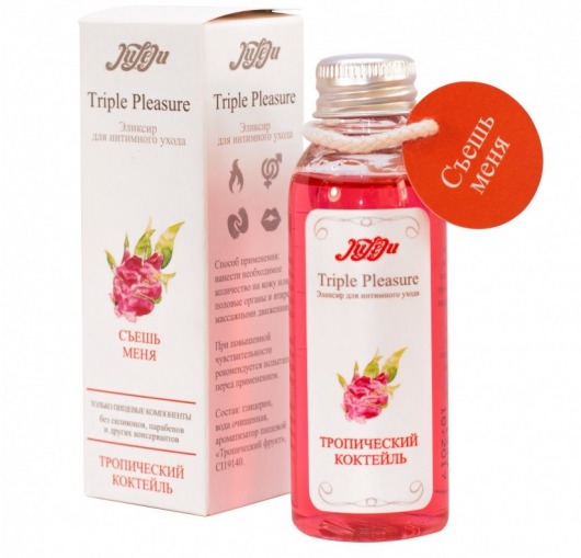 Эликсир Triple Pleasure  Тропический коктейль  - 65 гр. - JULEJU - купить с доставкой в Балаково