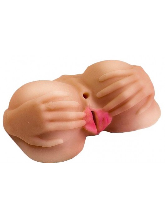 Вагина с виброяйцом на выносным пульте управления вибрацией - LOVETOY (А-Полимер) - в Балаково купить с доставкой