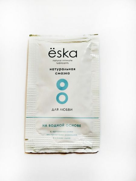 Натуральный лубрикант на водной основе Ёska - 7 мл. - Eska - купить с доставкой в Балаково