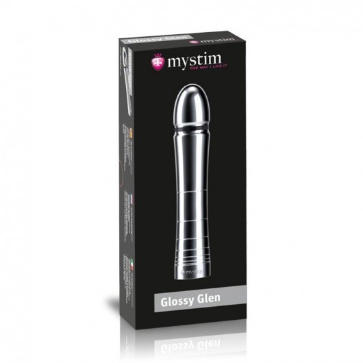 Фаллоимитатор для электростимуляции Glossy Glen Dildo - 14 см. - MyStim - купить с доставкой в Балаково