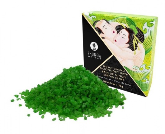 Соль для ванны Bath Salts Lotus Flower с ароматом цветков лотоса - 75 гр. -  - Магазин феромонов в Балаково