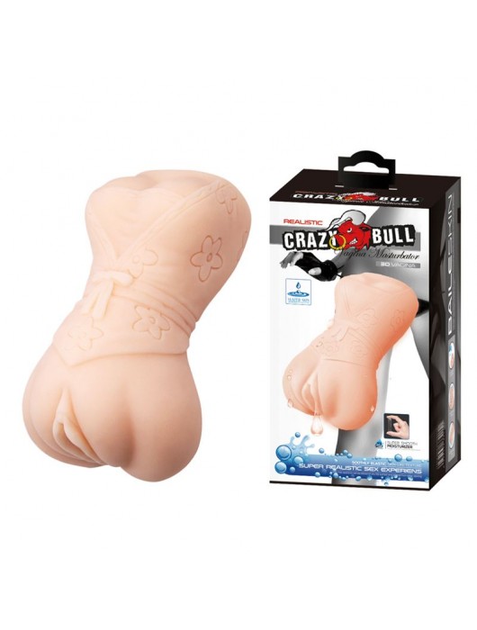 Мастурбатор-вагина с эффектом смазки в виде женской фигурки - Baile - в Балаково купить с доставкой