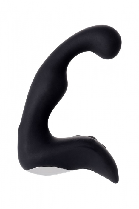 Чёрный изогнутый вибростимулятор простаты Erotist - Erotist Adult Toys - в Балаково купить с доставкой