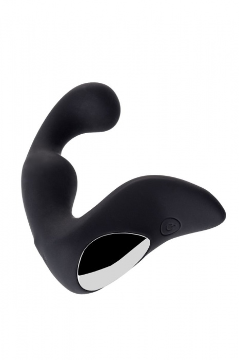 Чёрный изогнутый вибростимулятор простаты Erotist - Erotist Adult Toys - в Балаково купить с доставкой