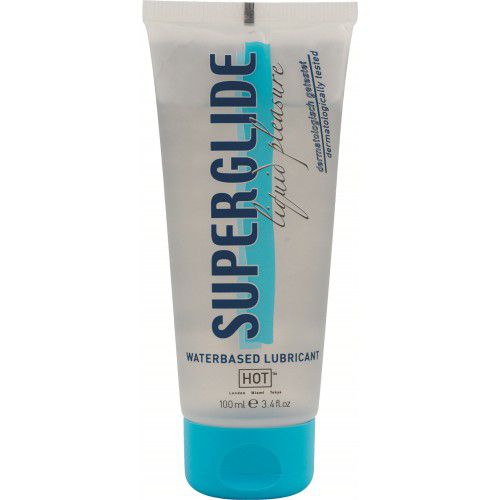 Интимная смазка на водной основе Superglide - 100 мл. - HOT - купить с доставкой в Балаково