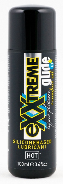 Анальная смазка на силиконовой основе Exxtreme Glide - 100 мл. - HOT - купить с доставкой в Балаково