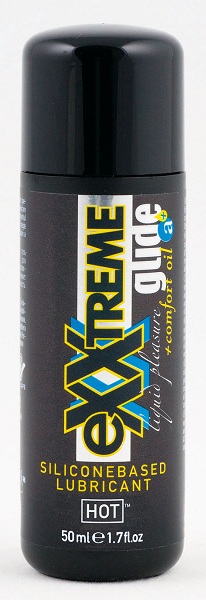 Смазка  на силиконовой основе для анального секса Exxtreme Glide - 50 мл. - HOT - купить с доставкой в Балаково