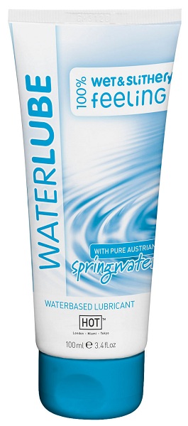 Лубрикант на основе чистой родниковой воды WaterLube - 100 мл. - HOT - купить с доставкой в Балаково