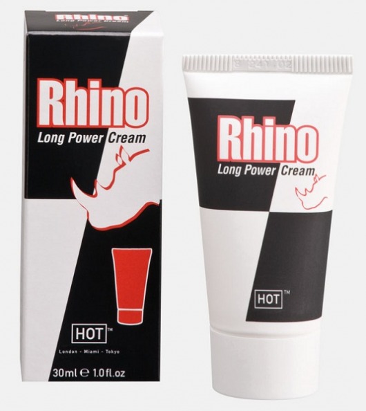 Крем-пролонгатор для мужчин Rhino - 30 мл. - HOT - купить с доставкой в Балаково