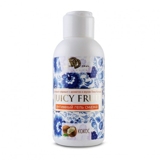 Интимный гель на водной основе JUICY FRUIT с ароматом кокоса - 100 мл. - БиоМед - купить с доставкой в Балаково