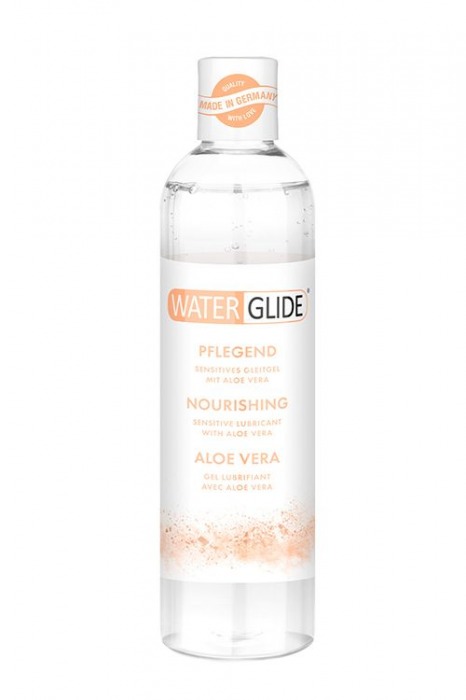Лубрикант на водной основе с алоэ вера NOURISHING - 300 мл. - Waterglide - купить с доставкой в Балаково