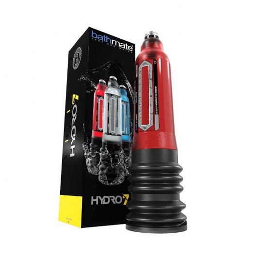 Красная гидропомпа HYDRO7 - Bathmate - в Балаково купить с доставкой