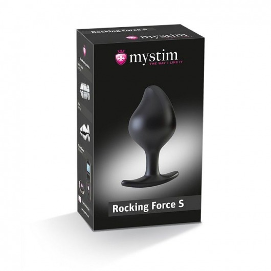 Анальная пробка Rocking Force S для электростимуляции - 9,5 см. - MyStim - купить с доставкой в Балаково