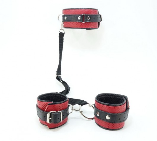 Кожаный БДСМ-набор - БДСМ Арсенал - купить с доставкой в Балаково