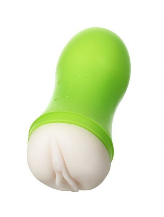 Мастурбатор-вагина A-Toys в зеленой колбе - A-toys - в Балаково купить с доставкой