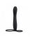 Черная насадка на пенис для двойной стимуляции Mojo BlackJack - 15 см. - Seven Creations - в Балаково купить с доставкой