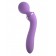 Фиолетовый двусторонний вибростимулятор Duo Wand Massage-Her - 19,6 см. - Pipedream купить в Балаково с доставкой в Orgasmix.ru Фиолетовый двусторонний вибростимулятор Duo Wand Massage-Her - 19,6 см. - Pipedream
