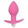Розовая коническая анальная вибровтулка с ограничителем - 8 см. - Bior toys в Балаково Розовая коническая анальная вибровтулка с ограничителем - 8 см. - Bior toys