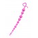 Розовая силиконовая анальная цепочка Long Sweety - 34 см. - ToyFa в Балаково Розовая силиконовая анальная цепочка Long Sweety - 34 см. - ToyFa