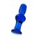 Голубая стеклянная анальная втулка - 12 см. - Sexus в Балаково Голубая стеклянная анальная втулка - 12 см. - Sexus