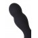 Черная анальная втулка Hidro M - 10,5 см. - Erotist Adult Toys