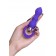 Фиолетовая анальная вибровтулка Curvy - 14 см. - ToyFa в Балаково Фиолетовая анальная вибровтулка Curvy - 14 см. - ToyFa