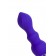 Фиолетовая анальная вибровтулка Curvy - 14 см. - ToyFa в Балаково Фиолетовая анальная вибровтулка Curvy - 14 см. - ToyFa