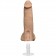 Телесный фаллоимитатор-реалистик Signature Cocks Pierce Paris со съемной присоской - 23,5 см. - Doc Johnson купить с доставкой в интернет-магазине Orgasmix в Балаково Телесный фаллоимитатор-реалистик Signature Cocks Pierce Paris со съемной присоской - 23,5 см. - Doc Johnson