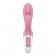 Розовый вибратор-кролик с расширением Air Pump Bunny 2 - 20,4 см. - Satisfyer купить в Балаково с доставкой в Orgasmix.ru Розовый вибратор-кролик с расширением Air Pump Bunny 2 - 20,4 см. - Satisfyer