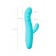 Голубой вибратор-ротатор с клиторальной стимуляцией Merry-Swi - 20,7 см. - JOS купить в Балаково с доставкой в Orgasmix.ru Голубой вибратор-ротатор с клиторальной стимуляцией Merry-Swi - 20,7 см. - JOS