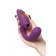 Фиолетовый вибромассажер с клиторальной стимуляцией Megam - ToyFa купить в Балаково с доставкой в Orgasmix.ru Фиолетовый вибромассажер с клиторальной стимуляцией Megam - ToyFa
