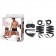 Эротический набор 4PC Bondage Bed Strap   Flogger Kit - Lux Fetish - купить с доставкой в Балаково