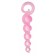 Розовая анальная цепочка из 5 шариков различного диаметра - 25,5 см. - Dream Toys в Балаково Розовая анальная цепочка из 5 шариков различного диаметра - 25,5 см. - Dream Toys