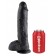 Реалистичный чёрный фаллоимитатор-гигант 10 Cock with Balls - 25,4 см. - Pipedream купить с доставкой в интернет-магазине Orgasmix в Балаково Реалистичный чёрный фаллоимитатор-гигант 10 Cock with Balls - 25,4 см. - Pipedream