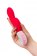 Красный вибратор с клиторальным отростком Petunia - 19 см. - ToyFa купить в Балаково с доставкой в Orgasmix.ru Красный вибратор с клиторальным отростком Petunia - 19 см. - ToyFa