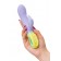 Сиреневый вибратор-кролик Wisteria - 18,5 см. - ToyFa купить в Балаково с доставкой в Orgasmix.ru Сиреневый вибратор-кролик Wisteria - 18,5 см. - ToyFa
