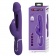 Сливовый вибратор-кролик с функцией фингеринга Kampas - 23,2 см. - Baile купить в Балаково с доставкой в Orgasmix.ru Сливовый вибратор-кролик с функцией фингеринга Kampas - 23,2 см. - Baile
