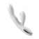 Белый вибратор-кролик Eria с вакуумной стимуляцией, функцией tapping и нагревом - 21,5 см. - BeYourLover купить в Балаково с доставкой в Orgasmix.ru Белый вибратор-кролик Eria с вакуумной стимуляцией, функцией tapping и нагревом - 21,5 см. - BeYourLover