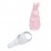 Розовый виброзайчик 4PLAY FINGER RING VIBE RABBIT PINK - NMC купить в Балаково с доставкой в Orgasmix.ru Розовый виброзайчик 4PLAY FINGER RING VIBE RABBIT PINK - NMC