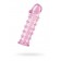 Гелевая розовая насадка на фаллос с шипами - 12 см. - Toyfa Basic - в Балаково купить с доставкой Гелевая розовая насадка на фаллос с шипами - 12 см. - Toyfa Basic - в Балаково купить с доставкой